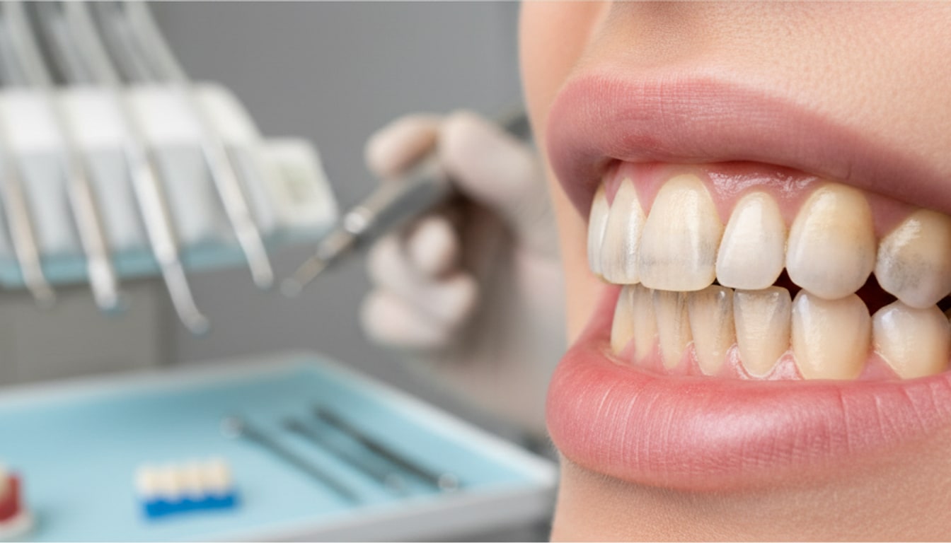 Clareamento dental: como funciona o tratamento para deixar o sorriso mais claro com segurança — Sorriso mais claro começa com avaliação profissional — Odontonápolis - Odontologia Especializada